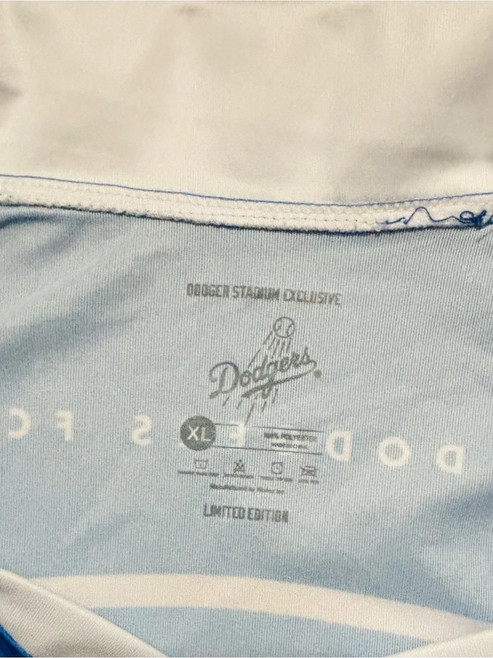 Blue LA Crest Bank of America Men's Jersey